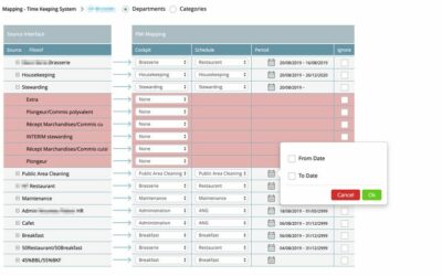 How to use a timekeeping system (TKS) import in the Cockpit