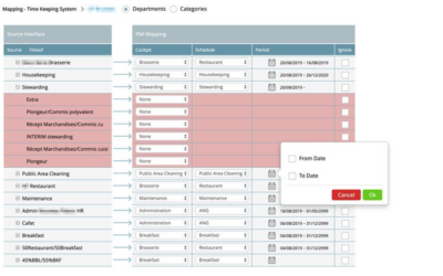 How to map from an external timekeeping system