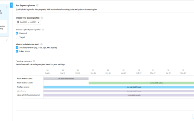 Express planner overview