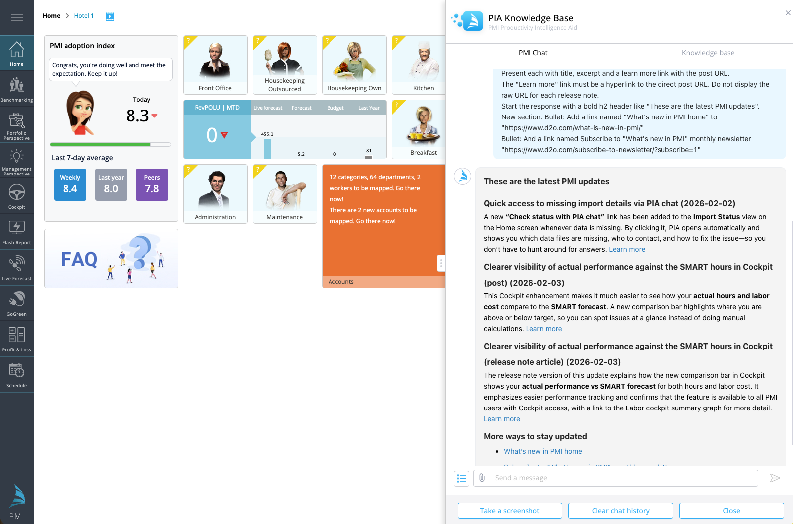 Hamburg-based RIMC Hotels & Resorts implements d2o's Productivity Management tool PMI in 16 of its hotels